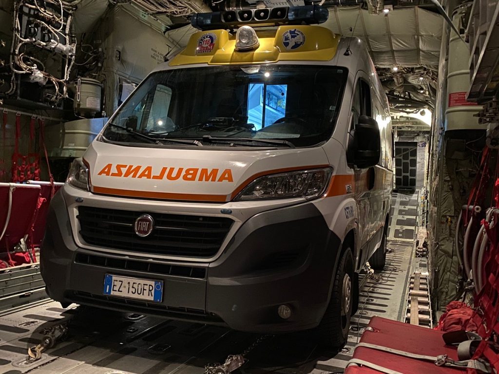 trasporto Aeronautica Militare Lamezia