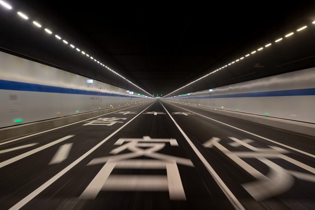 tunnel taihu cina