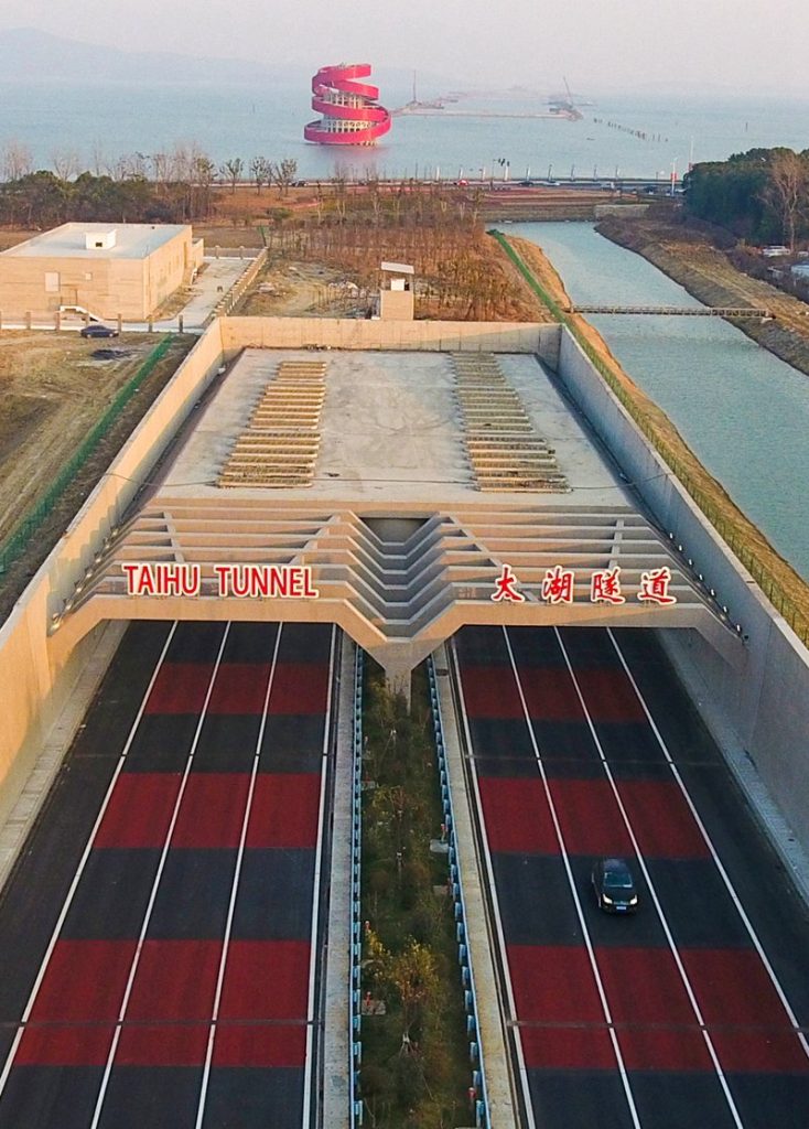 tunnel taihu cina