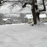 Bomba di neve tra Veneto, Friuli e Trentino: Dolomiti sommerse, pianura ‘graziata’ dalla pioggia [FOTO]