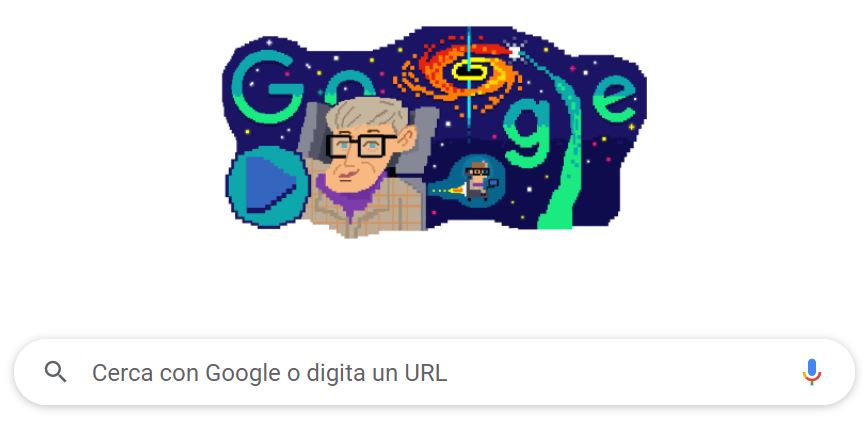 80° anniversario della nascita di Stephen Hawking
