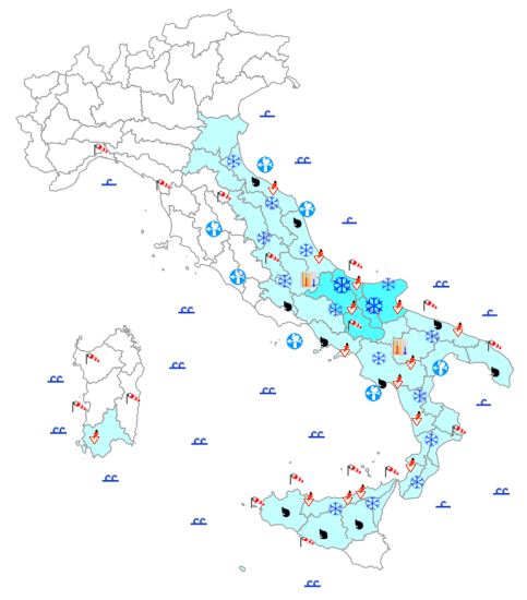 allerta meteo 10 gennaio