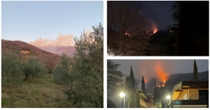 incendio brescia