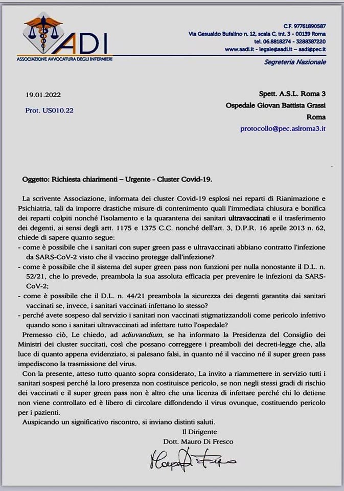 lettera adi