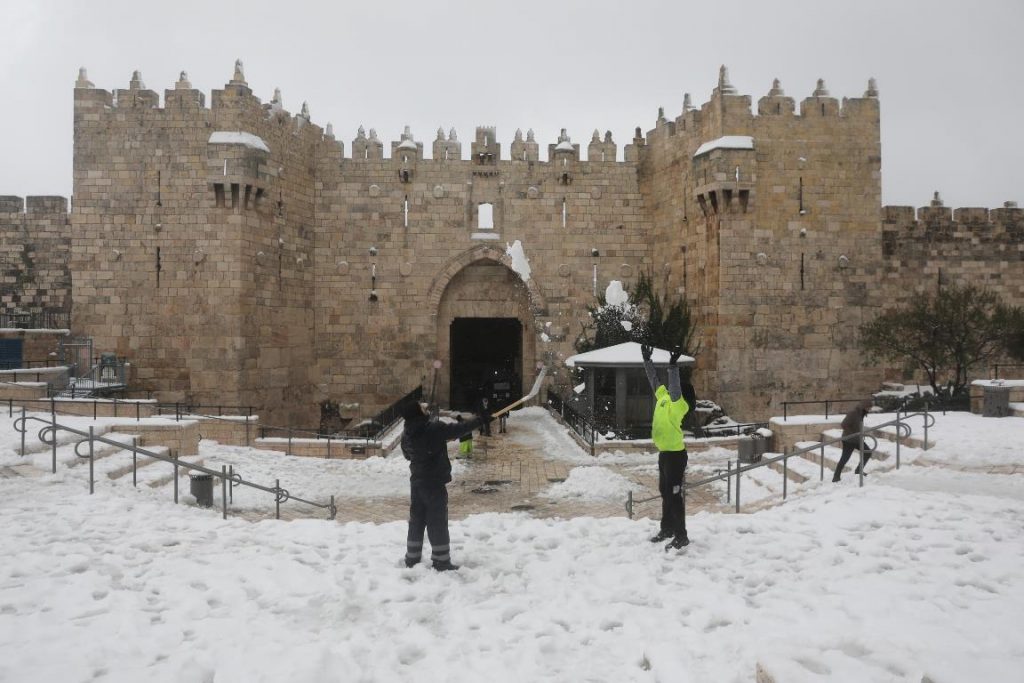 neve israele gerusalemme
