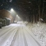 Maltempo, nevica nelle Marche: imbiancate le zone del terremoto, neve anche sulla costa – FOTO e VIDEO