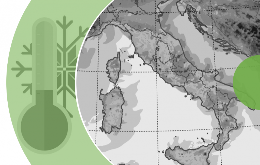 temperature minime italia oggi