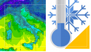 temperature minime italia oggi