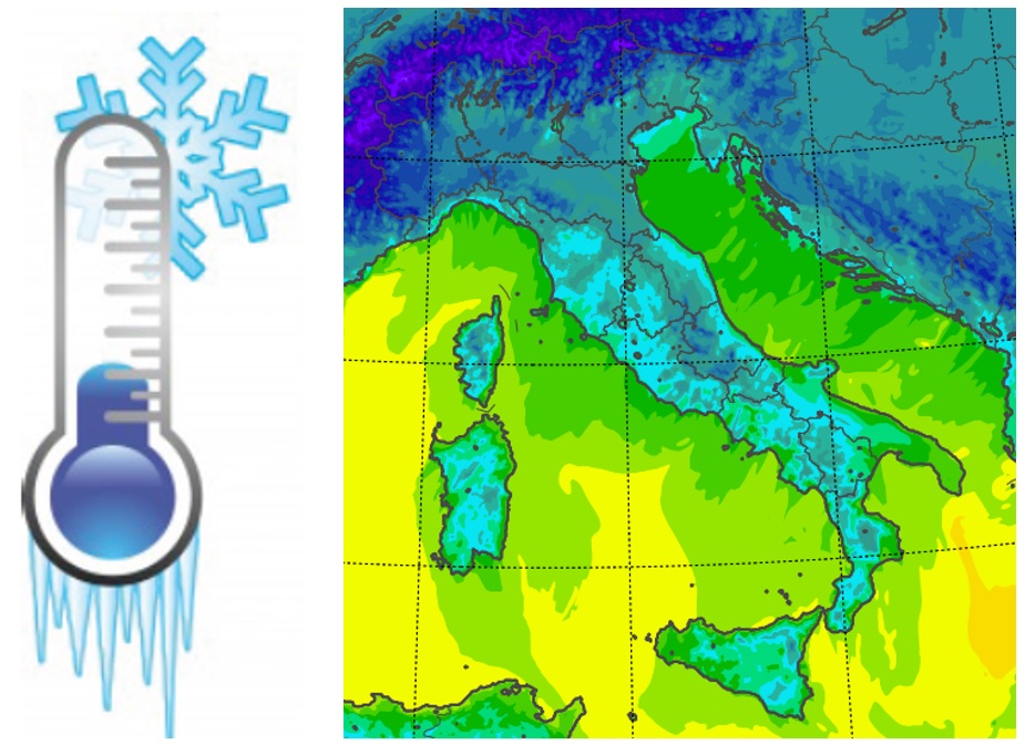 temperature minime oggi