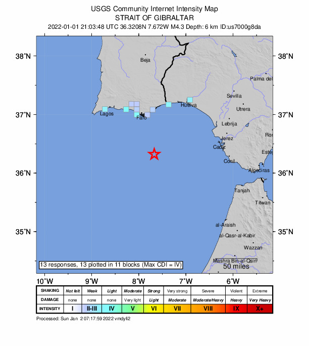 terremoto in portogallo