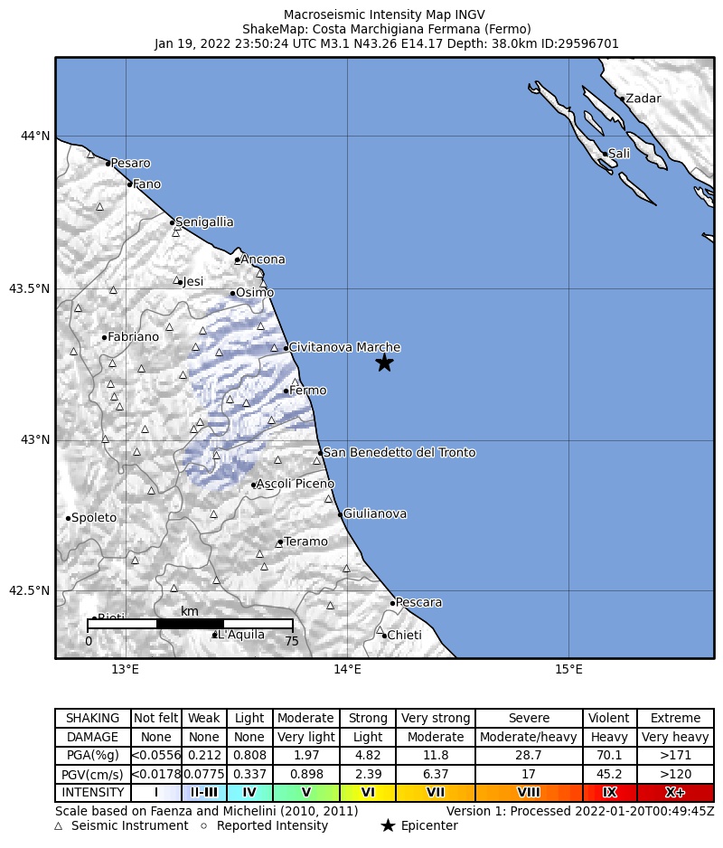 terremoto oggi marche