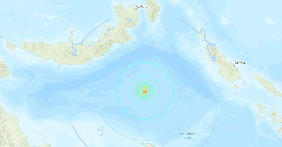 terremoto papua nuova guinea
