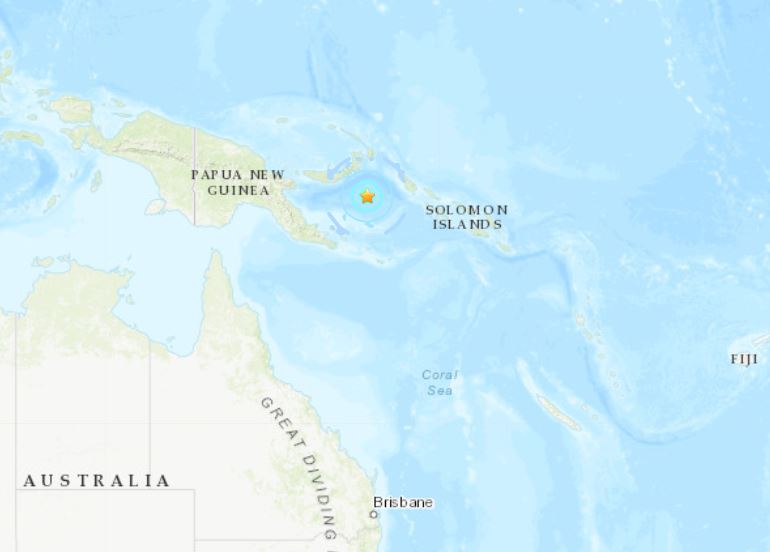 terremoto papua nuova guinea