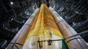 Artemis 1 Space Launch System megarazzo nasa