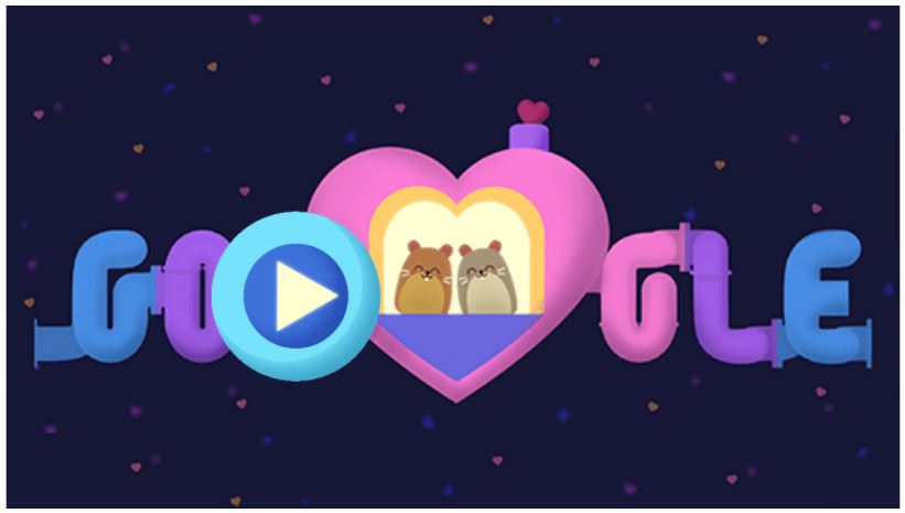 San Valentino 2022 Google Doodle