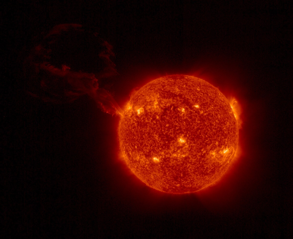 Solar Orbiter protuberanza solare