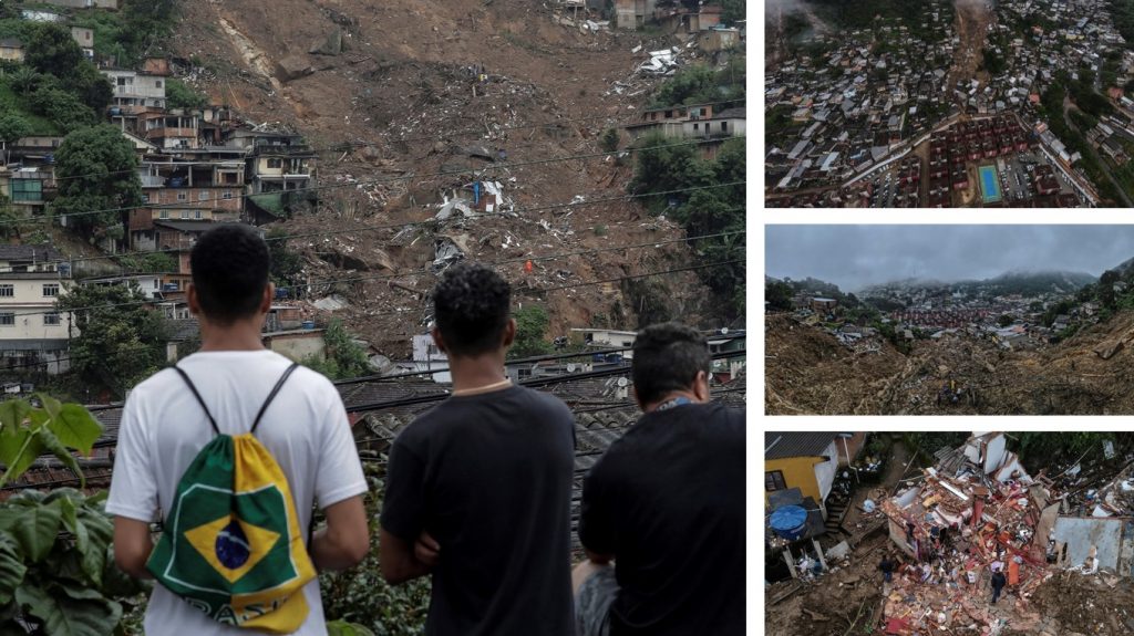 alluvione brasile petropolis