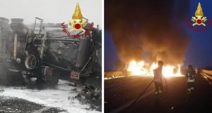 cisterna in fiamme a1