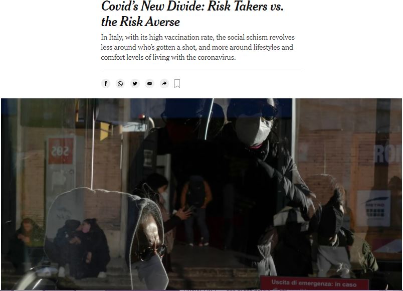 covid italia new york times