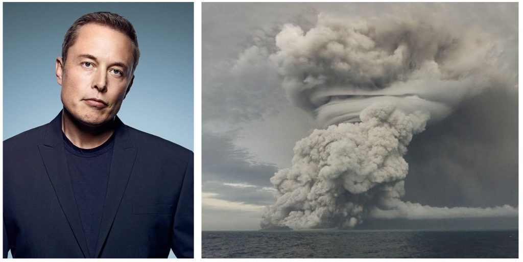 elon musk tonga