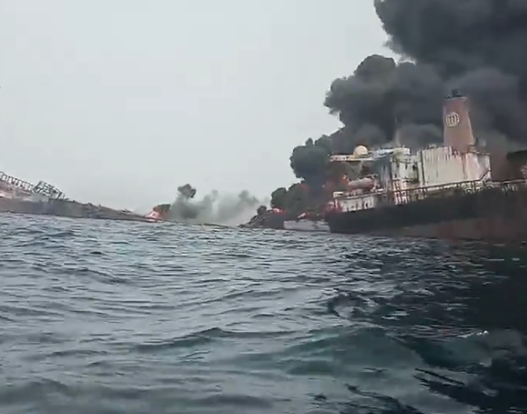esplosione nave nigeria
