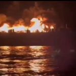Incendio sul traghetto italiano Euroferry Olympia diretto a Brindisi: “fiamme altissime e panico a bordo”, il capitano ordina l’evacuazione dei passeggeri [FOTO e VIDEO]