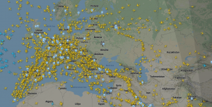 guerra ucraina Flightradar