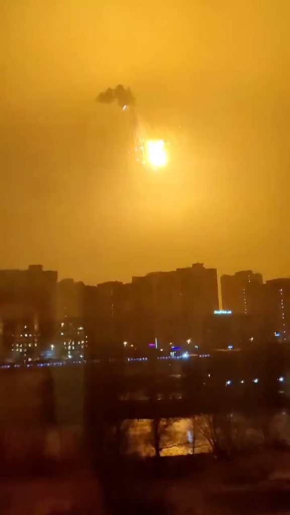 guerra ucraina kiev attacco