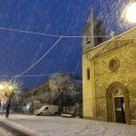 Maltempo, neve fino in pianura in Abruzzo: le bellissime FOTO da Scafa