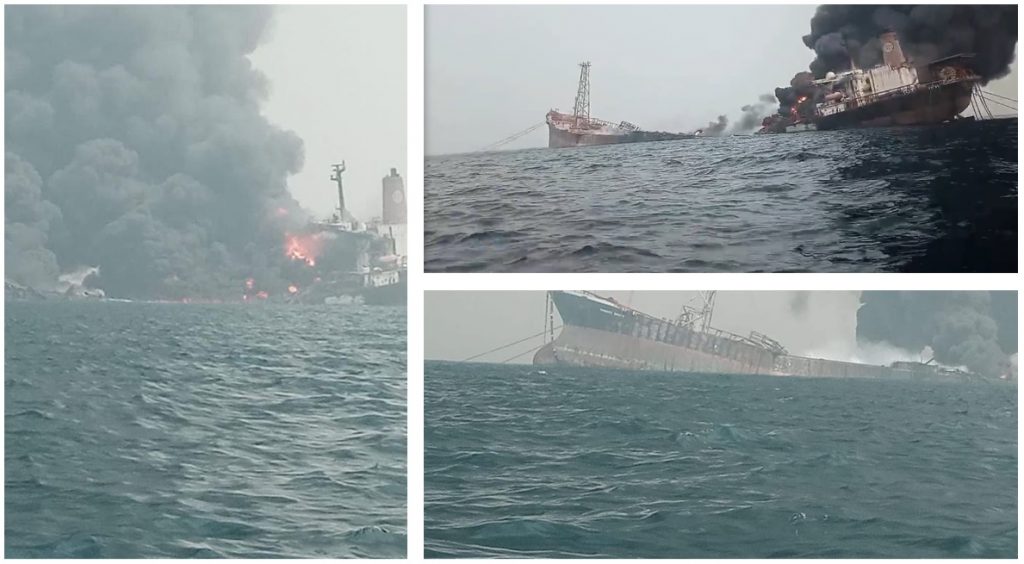 esplosione nave nigeria