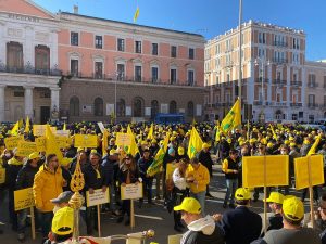 protesta a bari