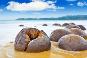 rocce moeraki