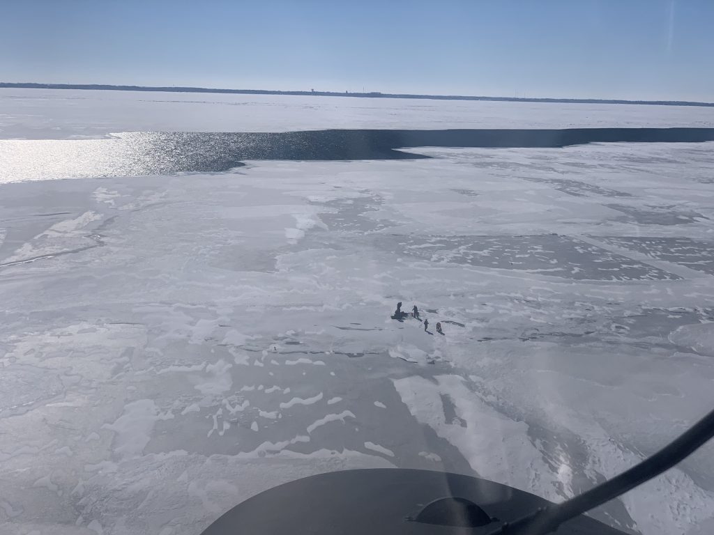 salvataggio lago erie