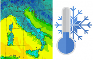 temperature minime italia oggi