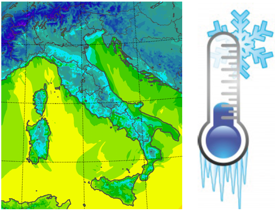 temperature minime oggi