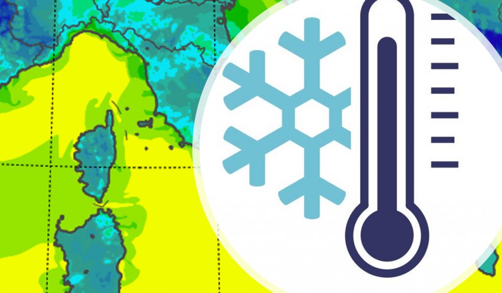 temperature minime oggi