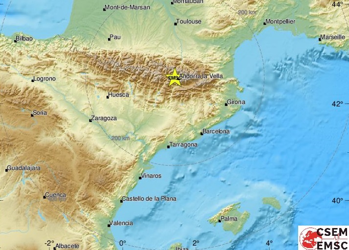 terremoto andorra la vella