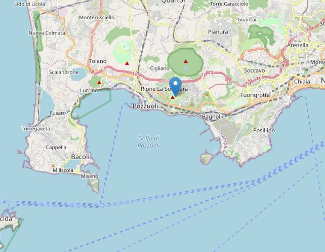 terremoto campi flegrei pozzuoli