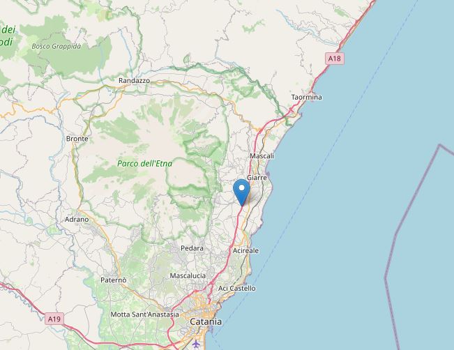terremoto oggi catania sicilia