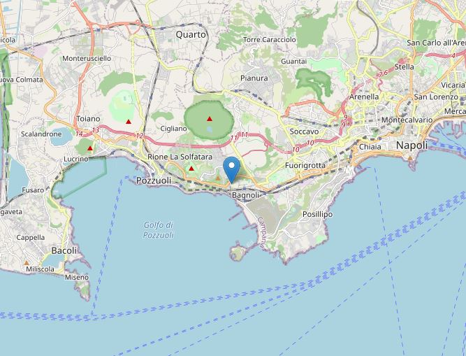 terremoto oggi pozzuoli