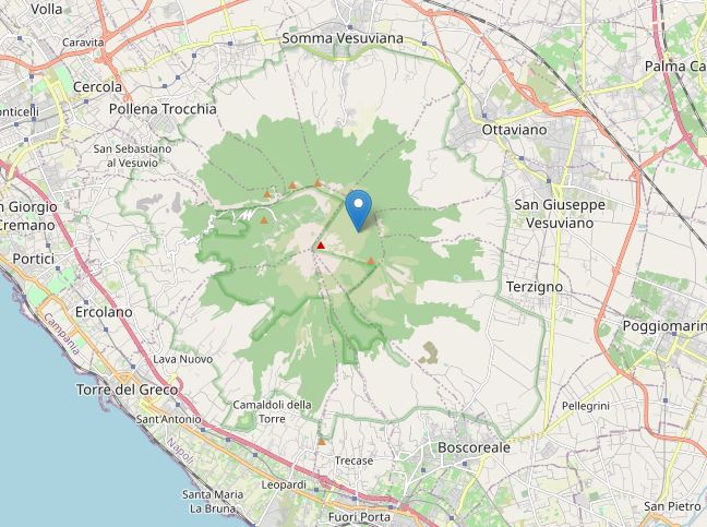 terremoto vesuvio