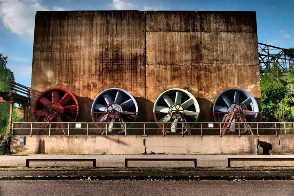Immagini dopo risanamento di Landschaftpark, Duisburg-Nord, Germania