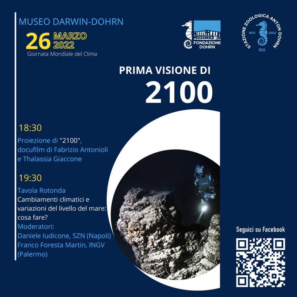 Locandina 26 marzo 2022 museo Darwin Dohrn