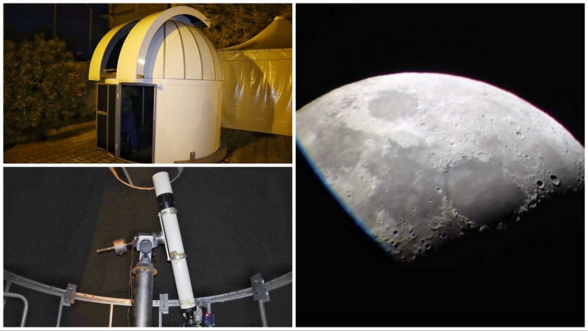 Osservatorio Astronomico Planetario Pythagoras Reggio Calabria e luna