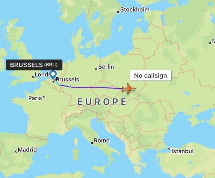 aereo biden polonia