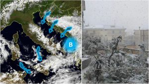 ciclone freddo sud italia
