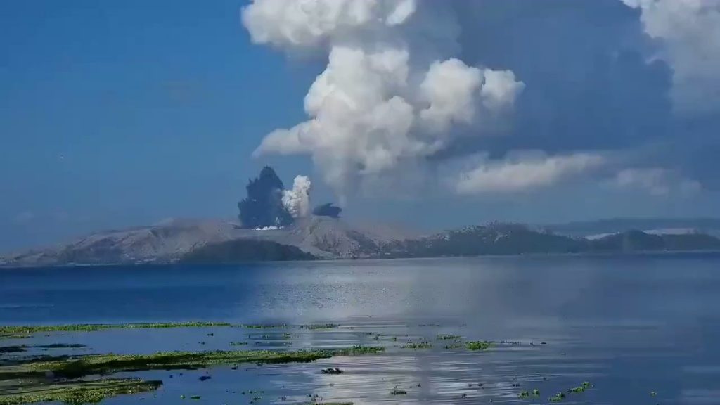eruzione vulcano filippine