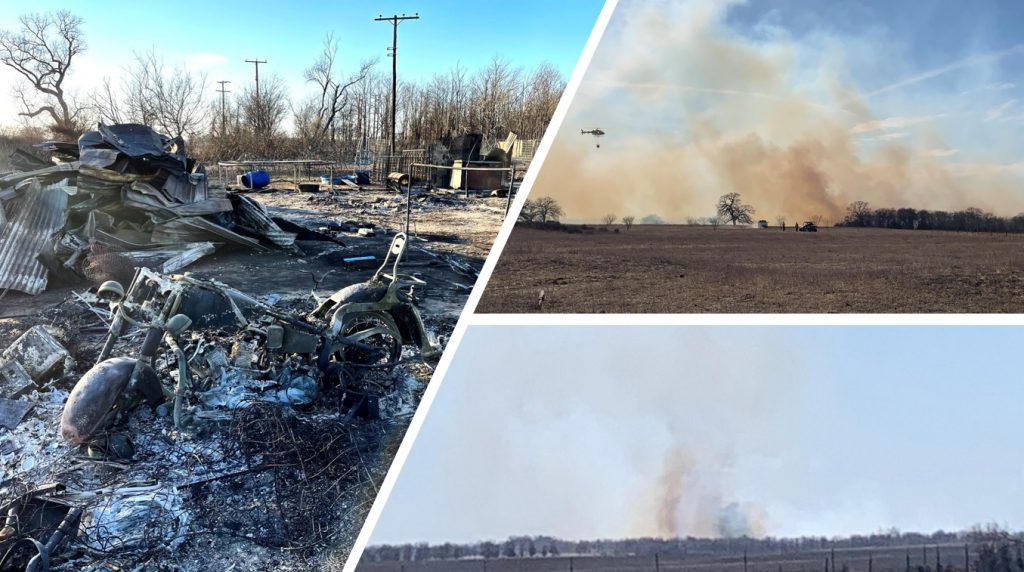 incendi Texas