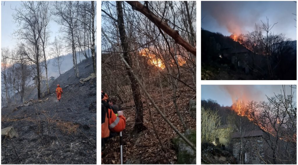 incendio valstrona sambughetto