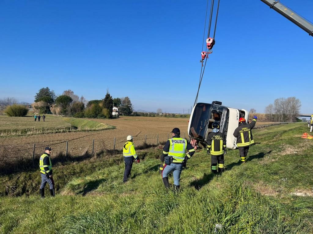 incidente cesena bus ucraini